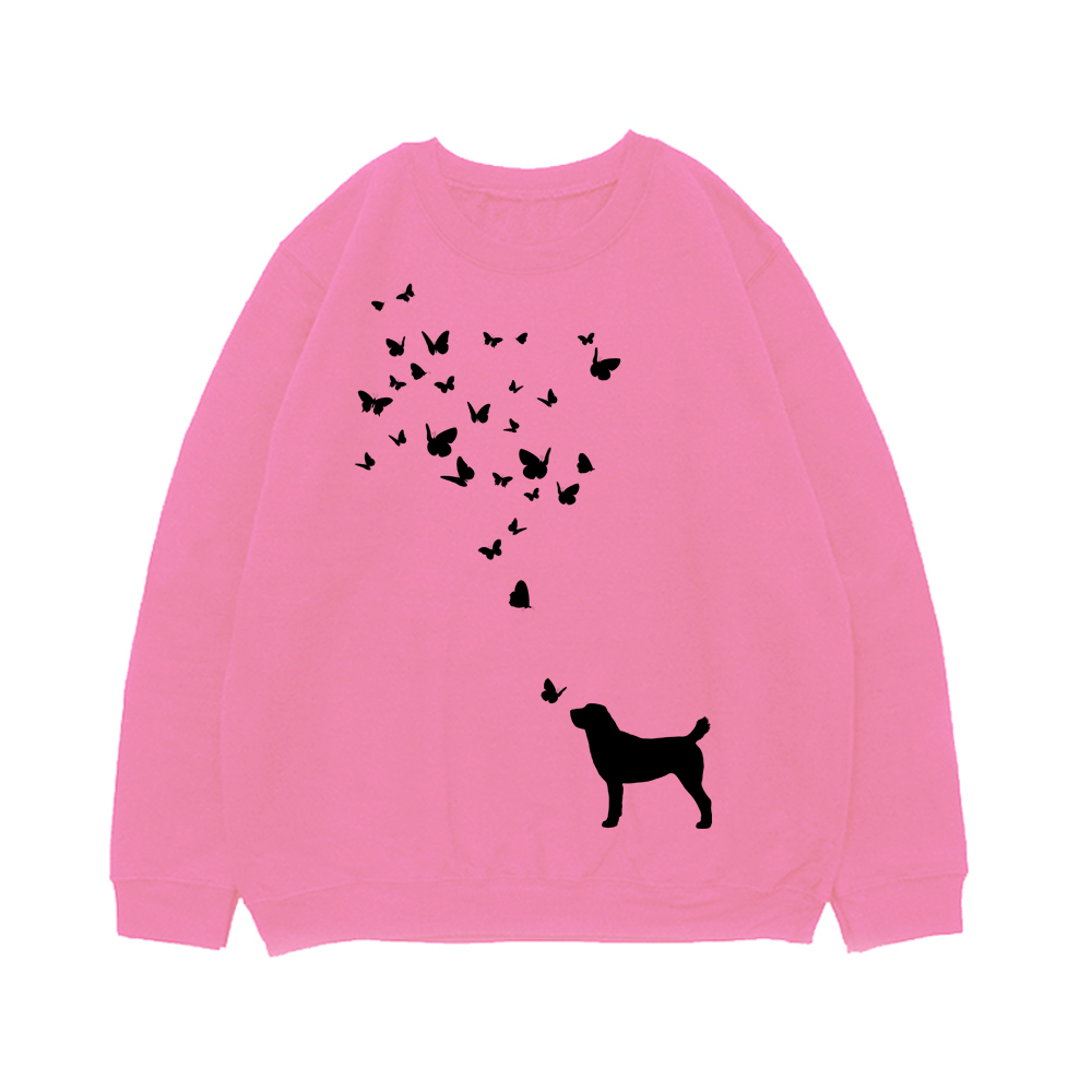 Свитшот "Алабай и бабочки"