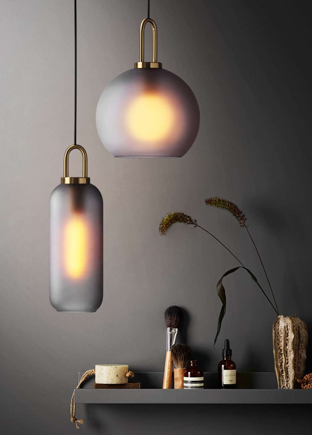 Pendant lamp GAUSS ROUND  (Clear)