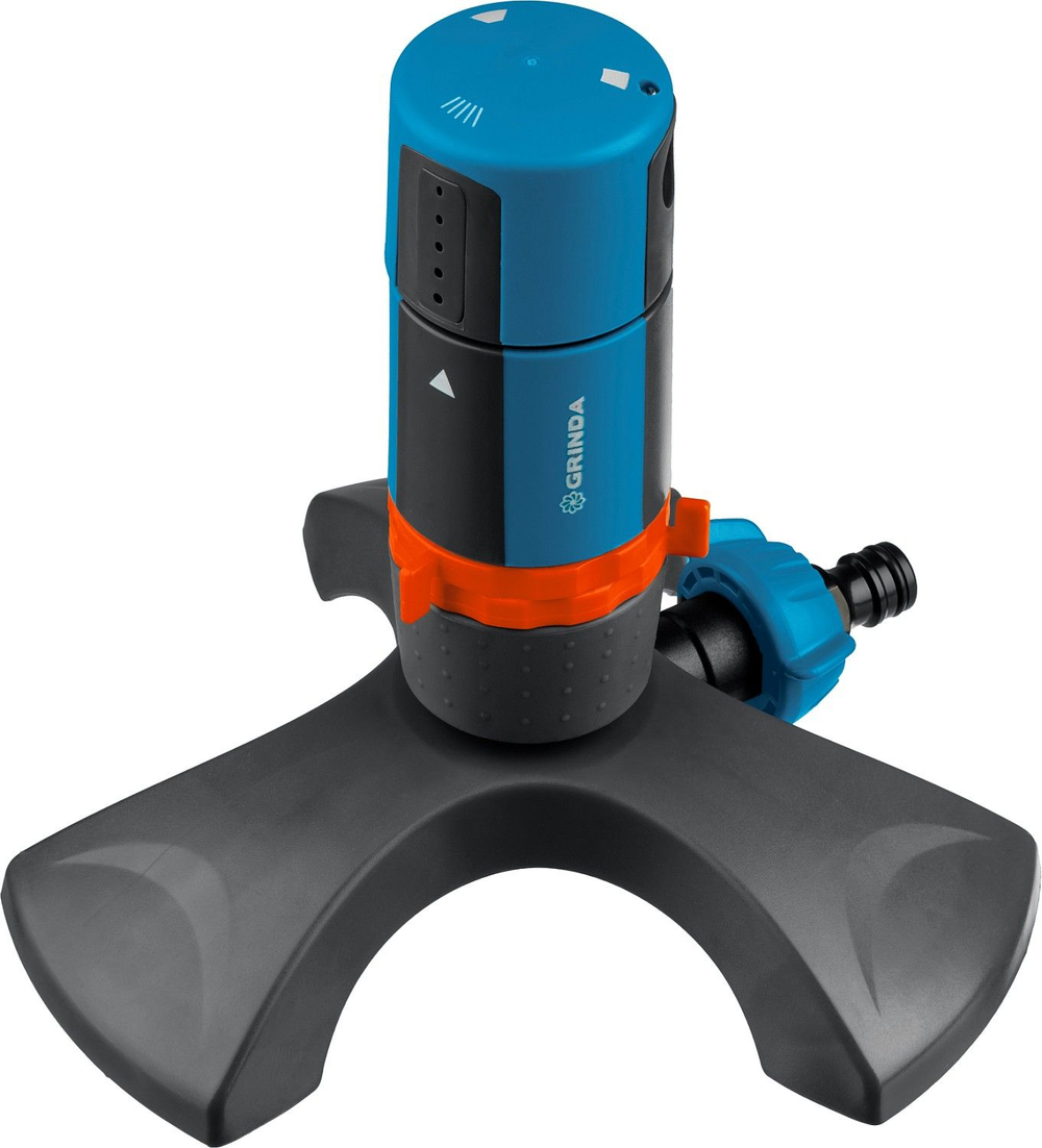Стационарный распылитель GRINDA RX-2, с шестерённой передачей, пластиковый, на подставке, PROLine (429303)