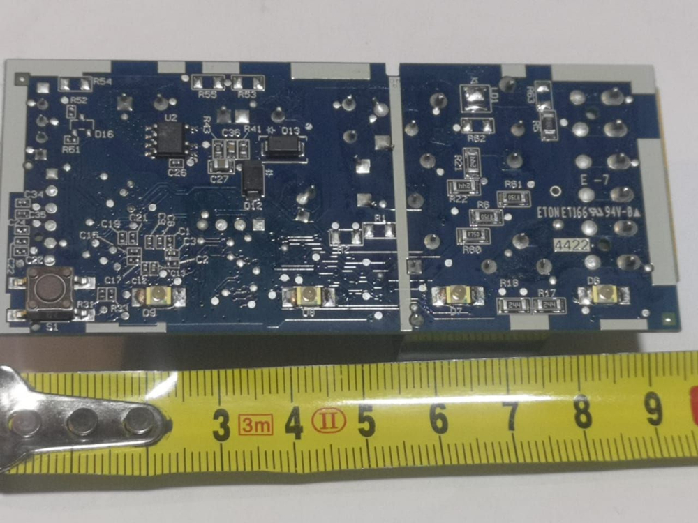 Плата управления холодильника Indesit, Hotpoint-Ariston, Whirlpool Индезит, Аристон, Требует прошивки, синего цвета. С реле SANYOU,W11476575/W11476563