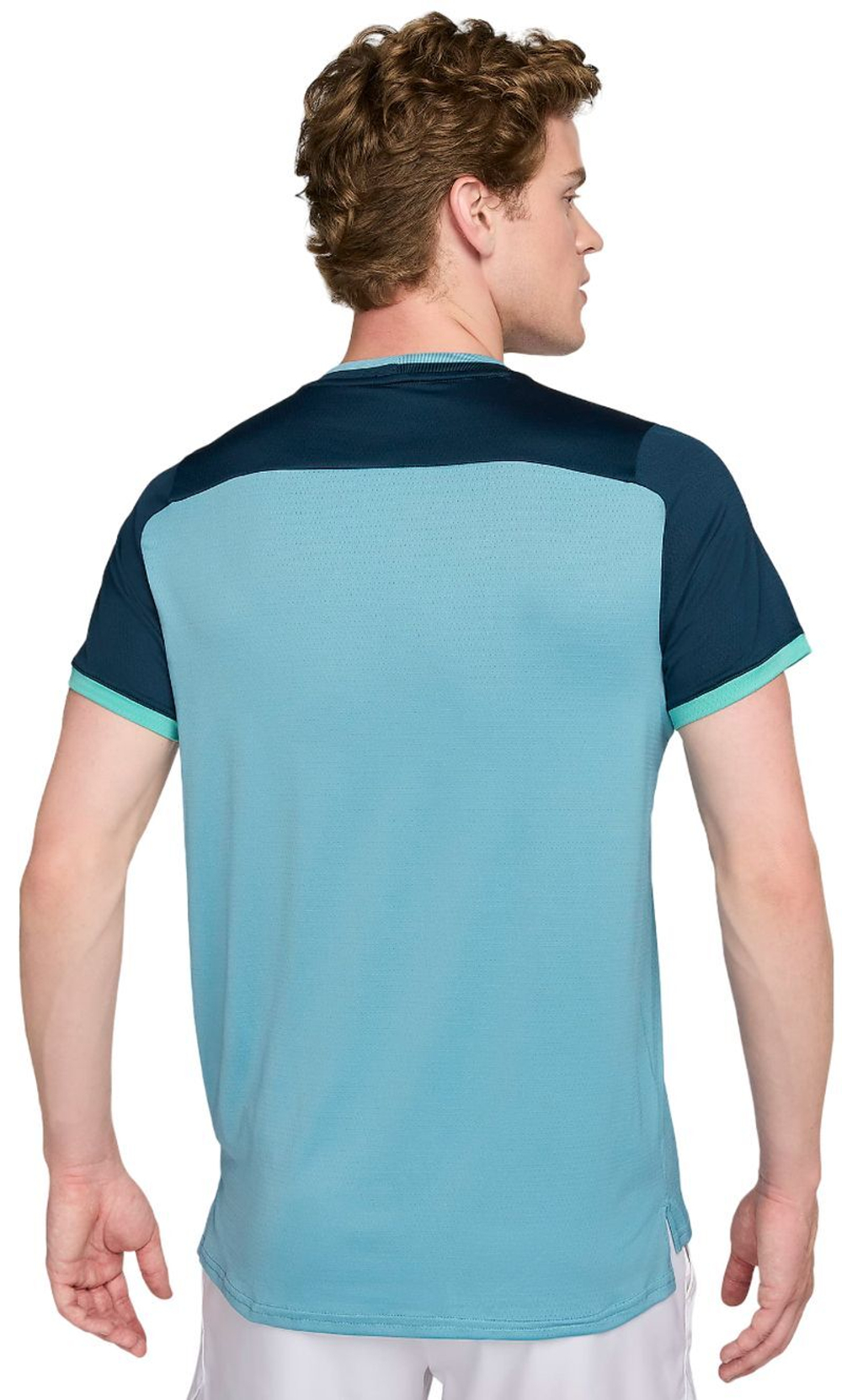 Мужская теннисная футболка Nike Court Dri-Fit Advantage - небесный