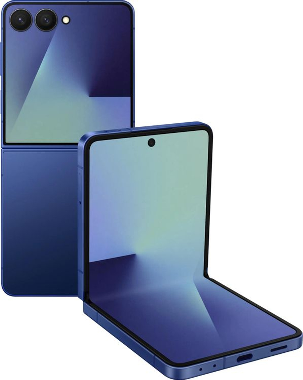 6.9" Смартфон Samsung Galaxy Z Flip7 12/256Gb,  SM-F766B,  NFC,  AMOLED,  120Гц,  4300мAч,  синий