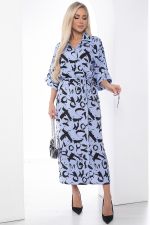 Платье "Алария" (голубое) П9080 LT Collection