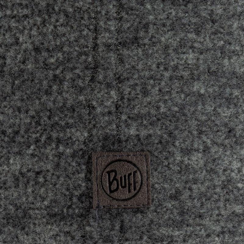 Шерстяная повязка на голову Buff Merino Fleece Headband Grey Фото 2