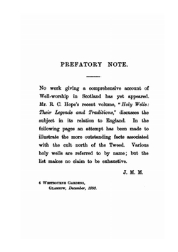 Folklore Of Scottish Lochs And Springs. 1893 | J.M. Mackinlay