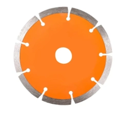 Диск алмазный отрезной сегментный СТАНДАРТ, 125 х 22,2 мм, сухая резка Вихрь для болгарки (УШМ)