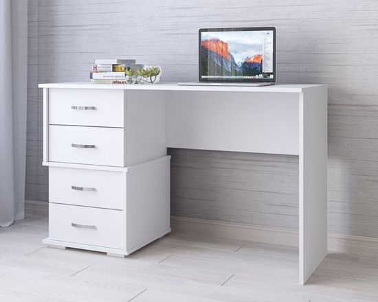 Стол письменный СИТИ-2 белый