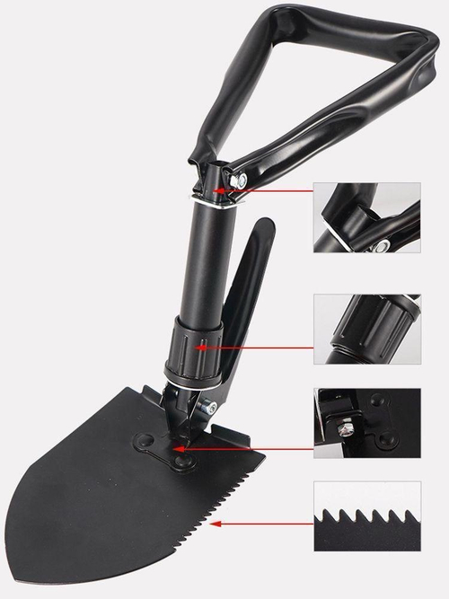 Складная туристическая лопата