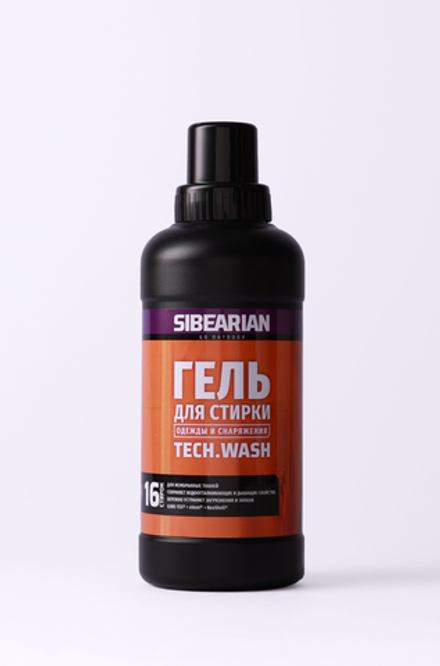 SIBEARIAN TECH WASH Гель для стирки мембранных и технологичных тканей 500 мл