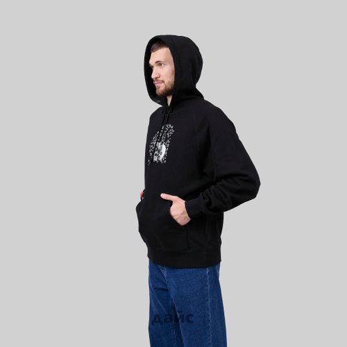 Толстовка мужская Carhartt WIP Hocus Pocus Hooded артикул:I032930_black - купить в магазине Дайс