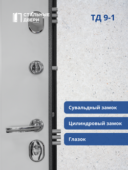 Входная дверь ТД 9-1