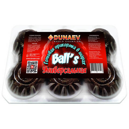 Прикормка "DUNAEV BALL`S" 0.75кг Универсальная