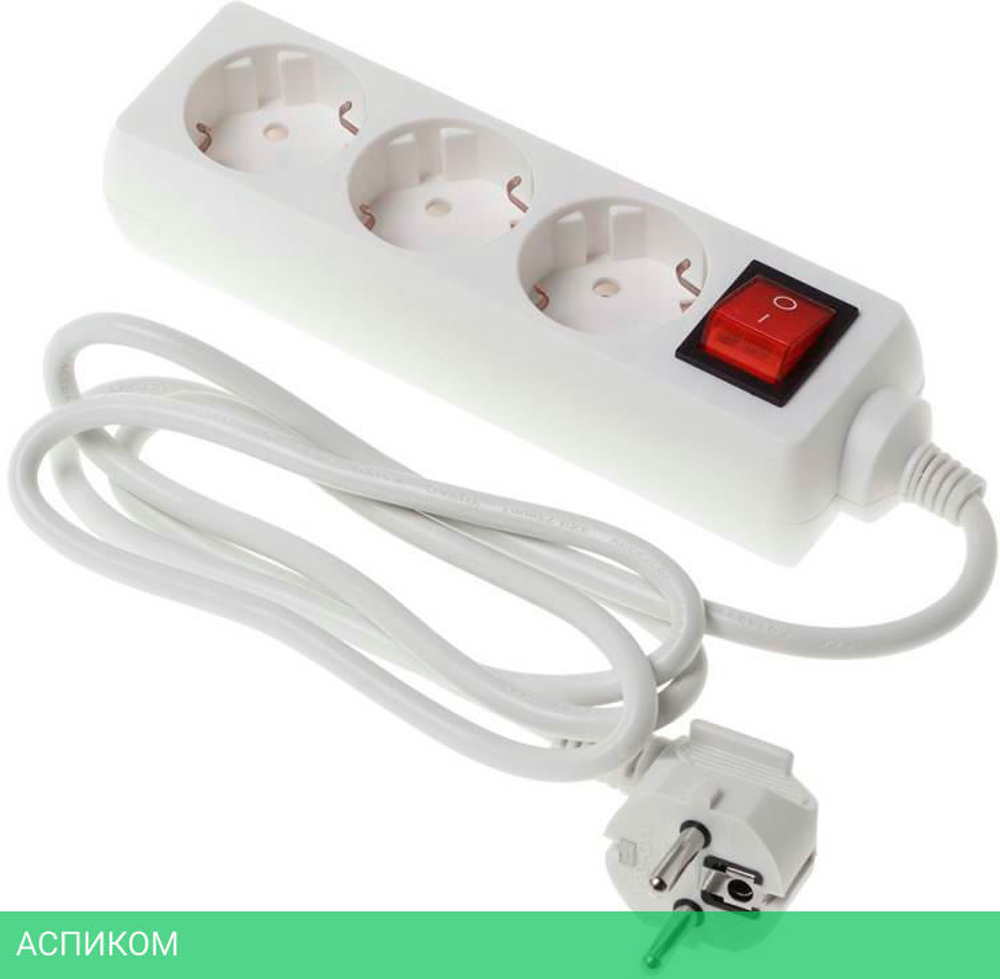 Удлинитель Buro BU-PS3.5/W
