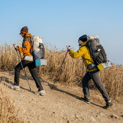 Походный рюкзак Naturehike серии Rock 2.0-upgrade 60л, черный (CNK2550XB018)