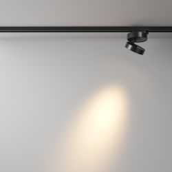 Трековый светильник для однофазного шинопровода светодиодный Maytoni Unity Magic TR006-1-12W3K-B