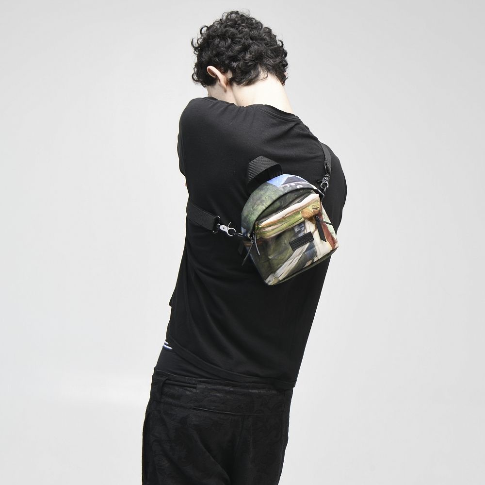 Рюкзак Good Local Mini Девушки на мосту (Эдвард Мунк) зеленый