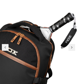 NOX MOCHILA OPEN SERIES BLACK/BROWN