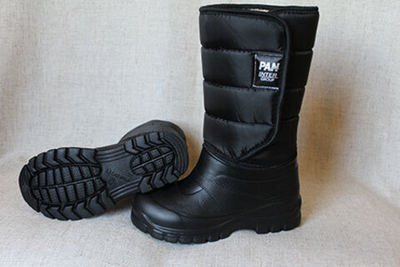 Сапоги "Аляска" дутики на меху черные - РАСПРОДАЖА