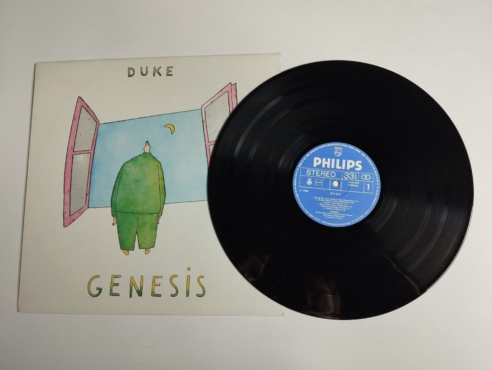 Винтажная виниловая пластинка LP Genesis Duke (Югославия 1980)