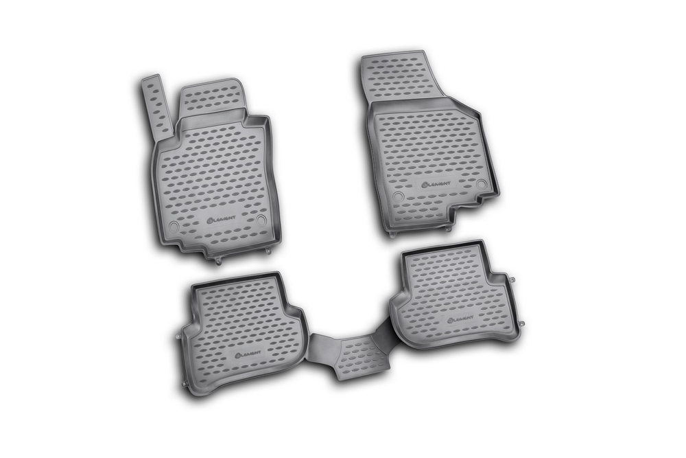 Коврики в салон SKODA Yeti 03/2009-, 4 шт. (полиуретан) Element.NLC.45.10.210KH