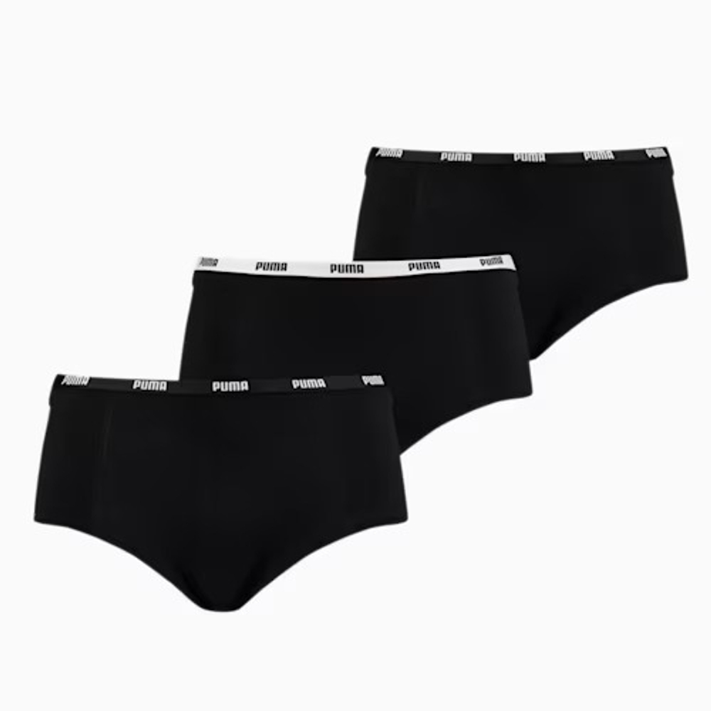 Женское нижнее белье PUMA MINI SHORT 3P PACK