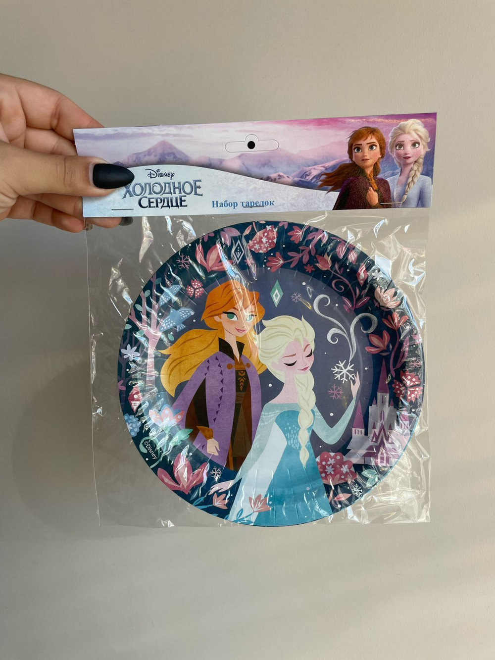 Тарелки "Холодное сердце" Сканди / Frozen Scandi