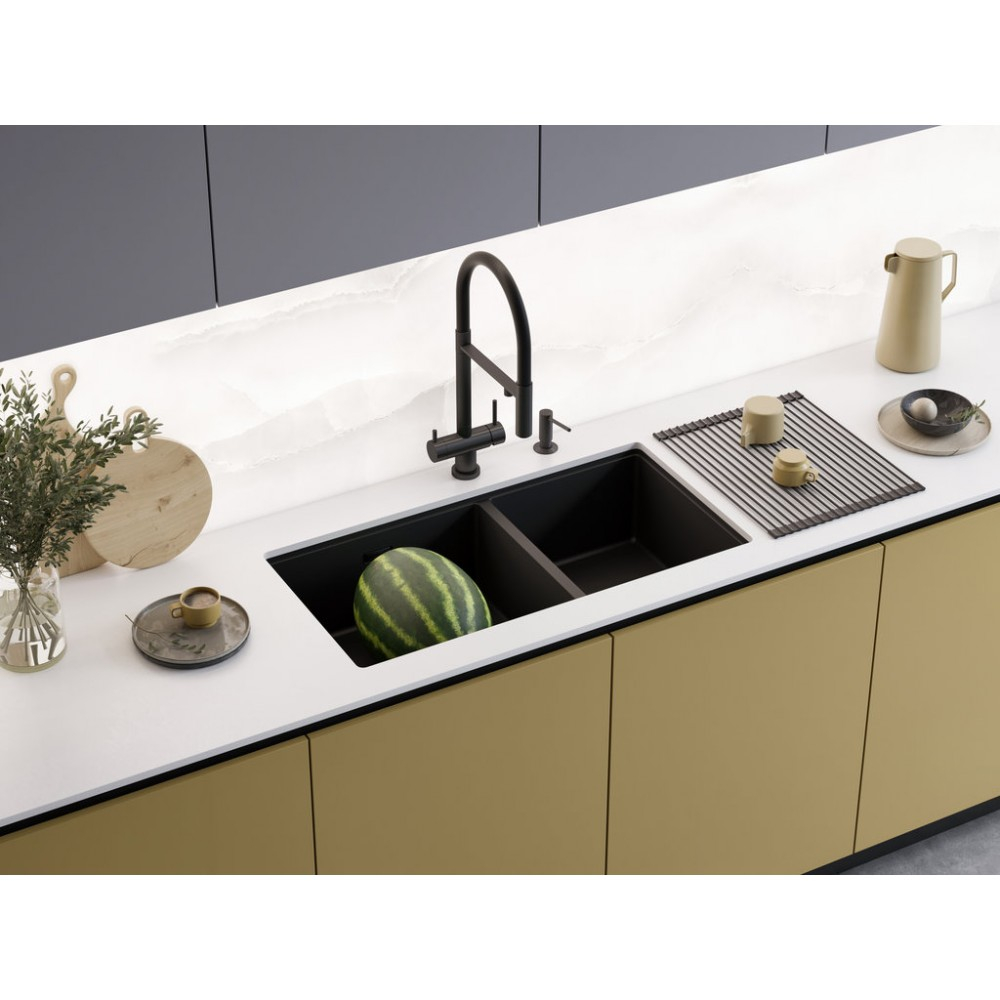 Кухонная мойка Omoikiri Taki 85-2-LB-U/IF-IN Side