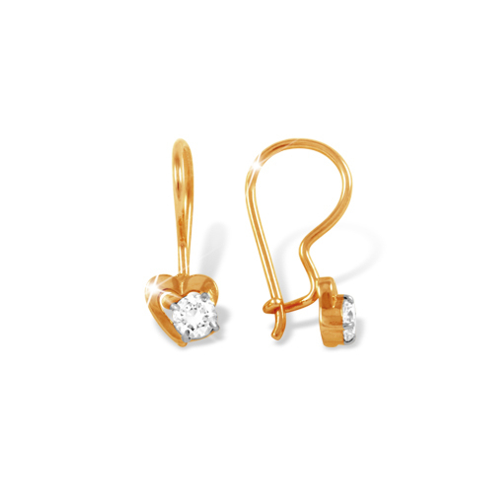 Серьги из золота 585 пробы