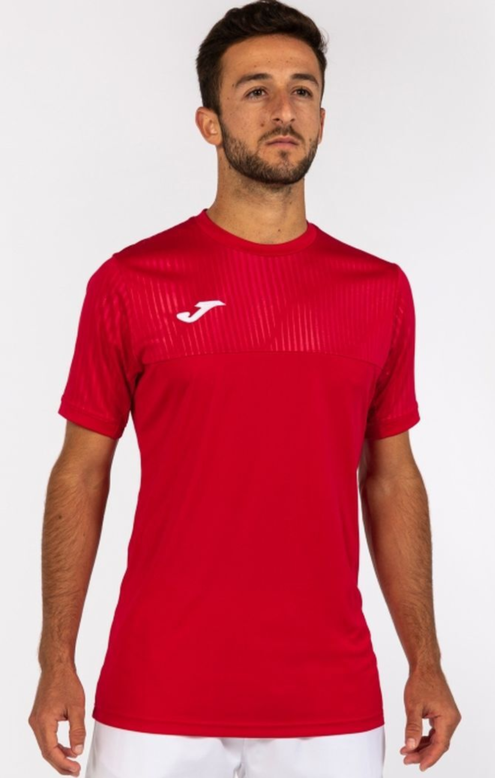 Теннисная футболка Joma Montreal Short Sleeve T-Shirt M - red