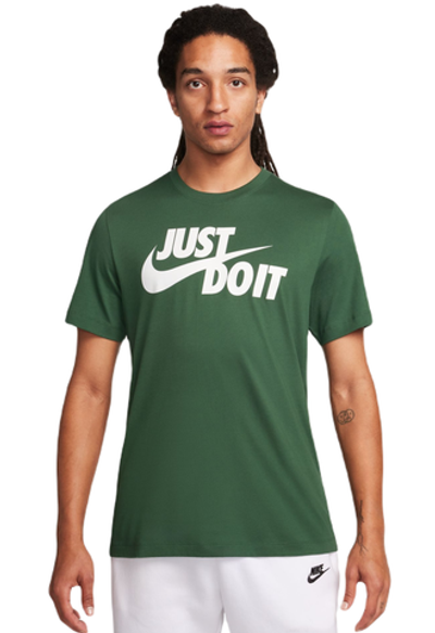 Мужская теннисная футболка Nike NSW Tee Just Do It Swoosh - fir