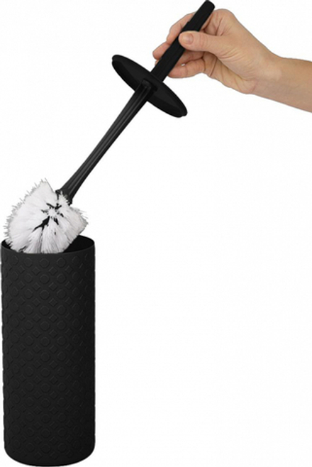 "BLACK" Ерш закрытый 10х10х35,5см, цв.черный