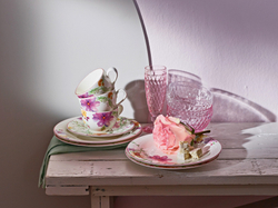 Villeroy & Boch Чашка с блюдцем Mariefleur Basic 390 мл для завтрака 10-4100-1240+10-4100-1250