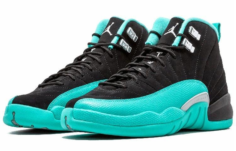 Кроссовки Jordan Air Jordan 12 Retro Hyper Jade (Женская размерная сетка)