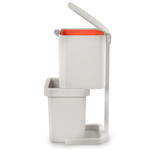 Контейнер для мусора с двумя баками totem pop, 60 л, белый
