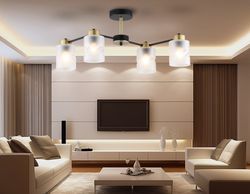 Ambrella Люстра на штанге со стеклянными плафонами Loft TR303324