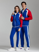 Спортивный костюм мужской 11M-RT-1888A васильковый