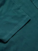 Футболка Hardlunch с карманом темно-зеленая