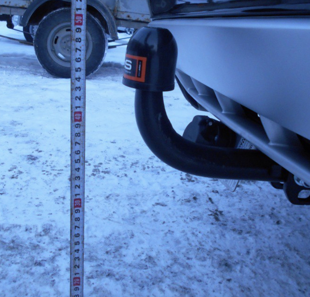 Фаркоп для Volvo XC90 2003-2014 Тип шара: A. Нагрузки: 1500/75 кг, VL 01