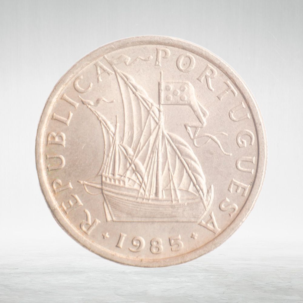 Portugal, 5 Escudos, 1985, VF
