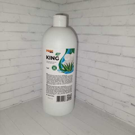 Д/мытья посуды "King" 1л  ЗЕЛЕНЫЙ/10