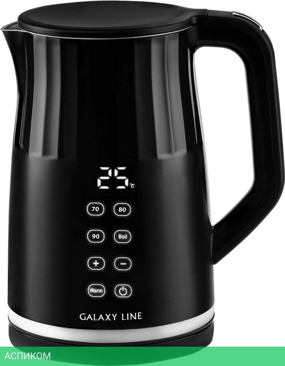 Электрочайник Galaxy Line GL 0337 черный (ГЛ0337Л / 7010103370)