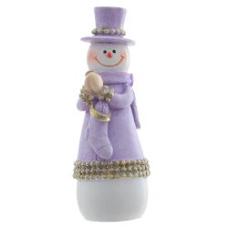 GAEM Фигурка декоративная "Снеговик", L4 W4 H11 см, 2в.