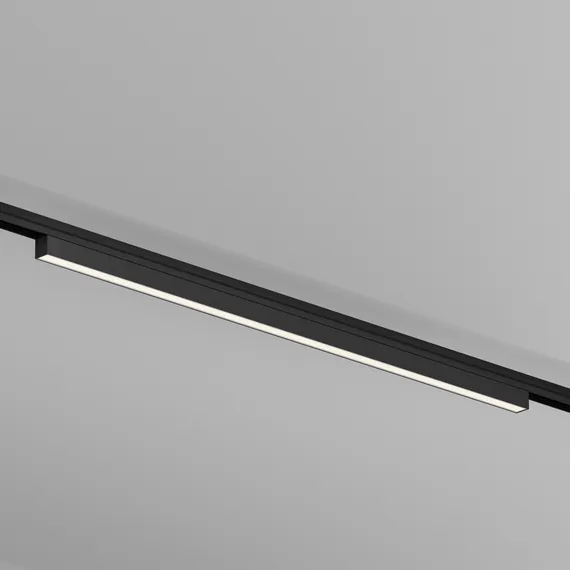 Уличный трековый светильник Базис / Basis Exility IP 4000К 30Вт 120° черный Outdoor o-tr02-1-s-30wb4k