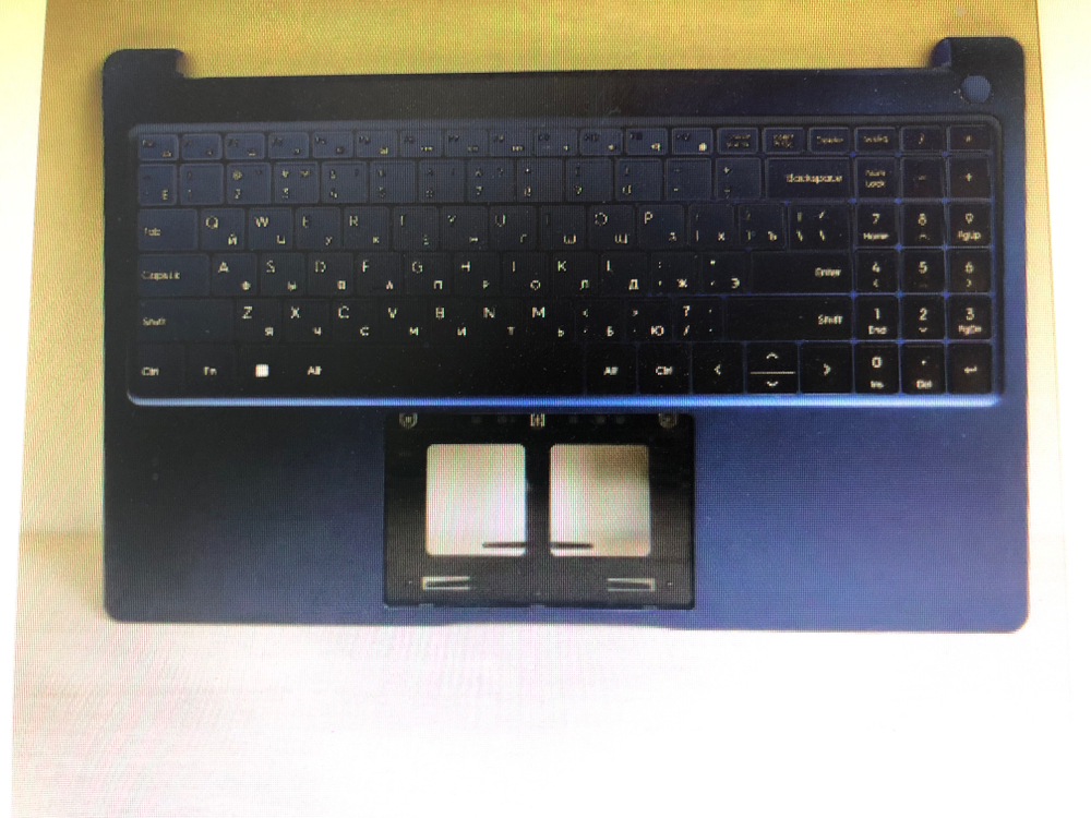 Топкейс в сборе с клавиатурой для ноутбука Tecno MegaBook T1 Оригинал