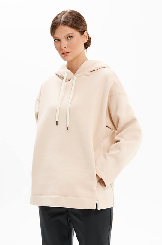 23347 Худи женское (светло-бежевый)