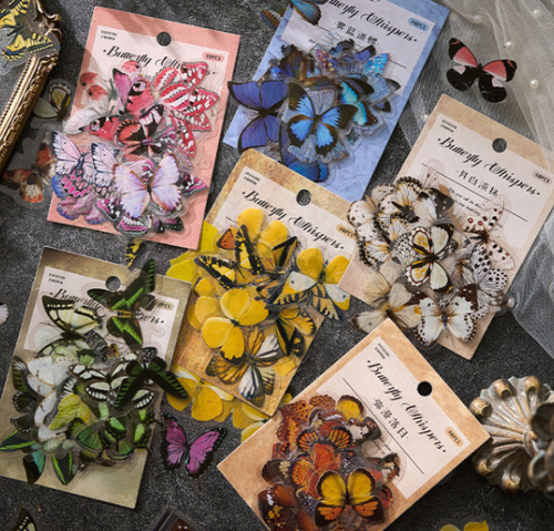 Наклейки пластиковые Бабочки (202077465)