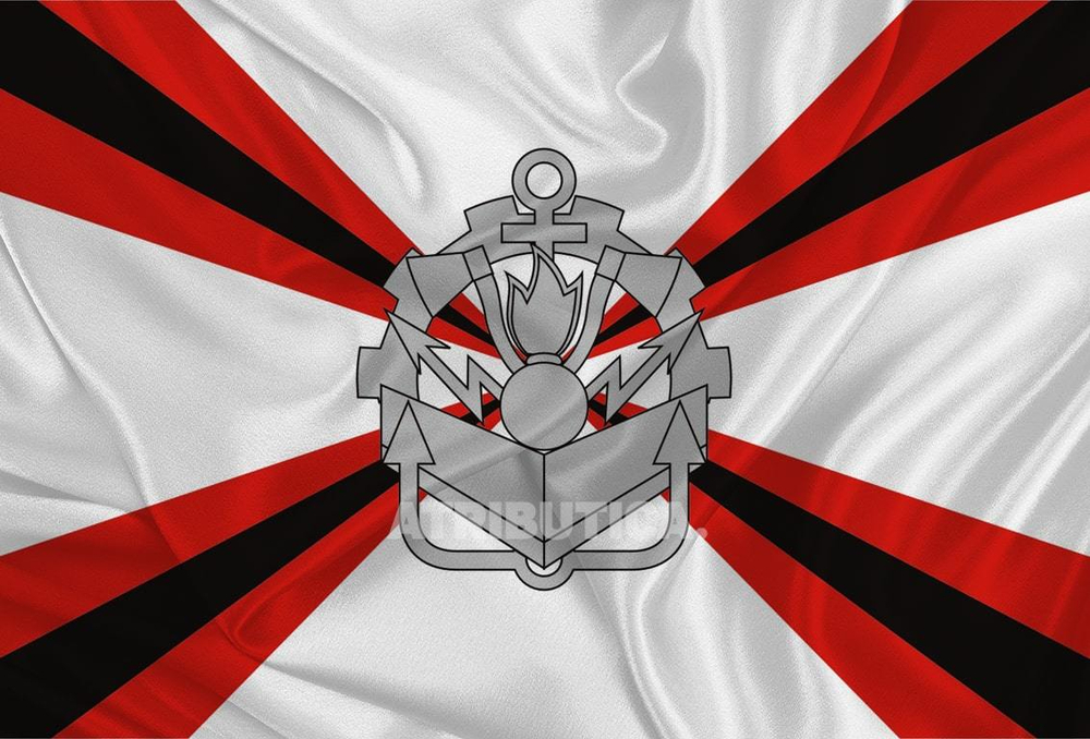 Флаг Инженерных Войск 90х135 | ATRIBUTICASTORE.RU