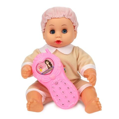 Пупс с аксесс., пакет 3866B-1