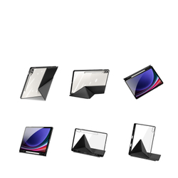 Чехол книжка от Dux Ducis для Samsung Tab S10+, S9+, S9 FE+, серия Magi Series Case, с держателем Pencil и функцией автоматического перехода в спящий режим