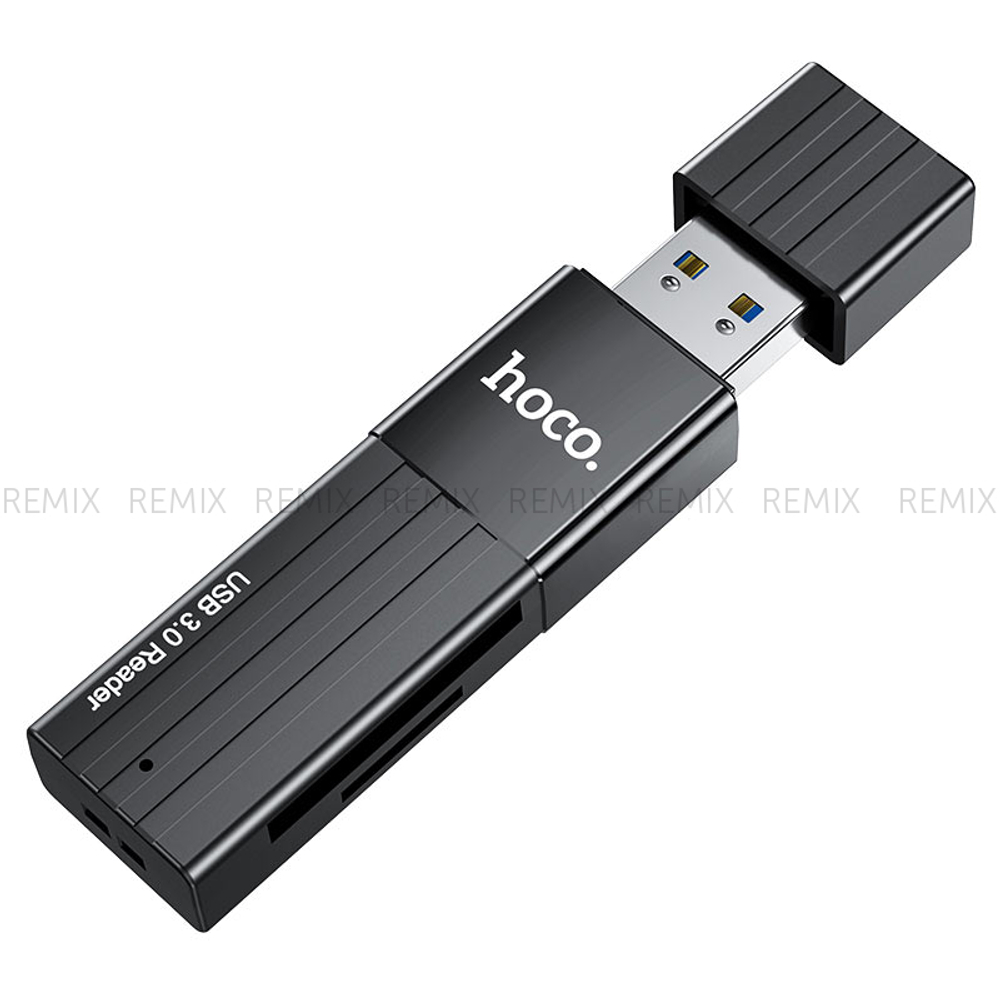 Кард ридер HB20 Mindful 2-в-1 USB2.0 / USB3.0 поддержка TF/SD карт